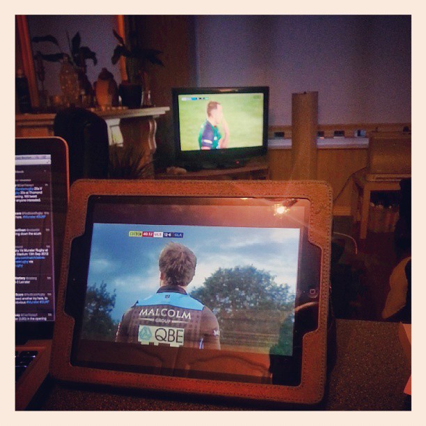 All  I need now is a dodgy stream for the spud munchers game