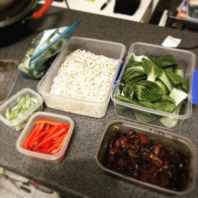 Dinner prep - fail to prepare, prepare to fail!