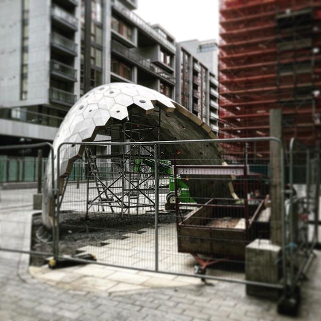 Just in time for Easter... the new egg at Central Park