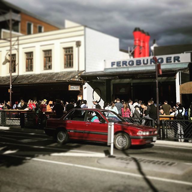 People queuing up to two hours for this place. No fucking way I was gonna bother