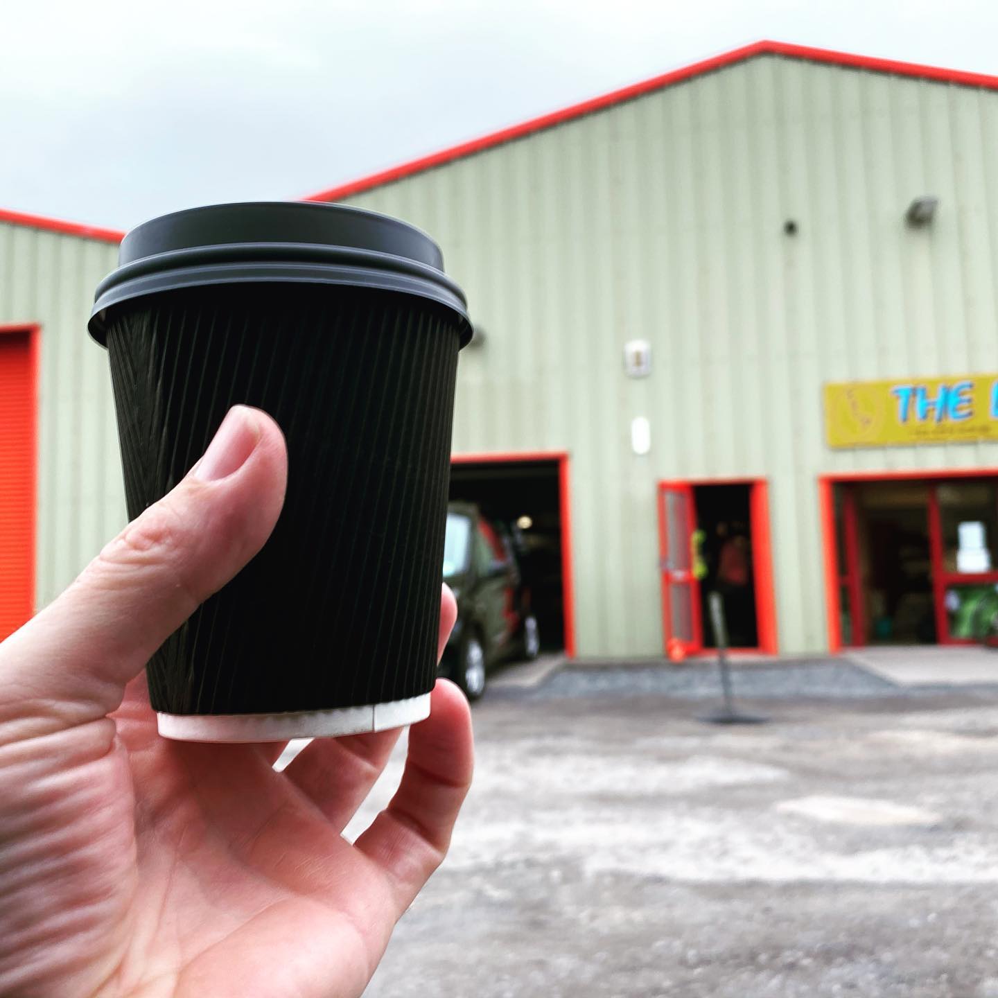 Trying out the local roast!