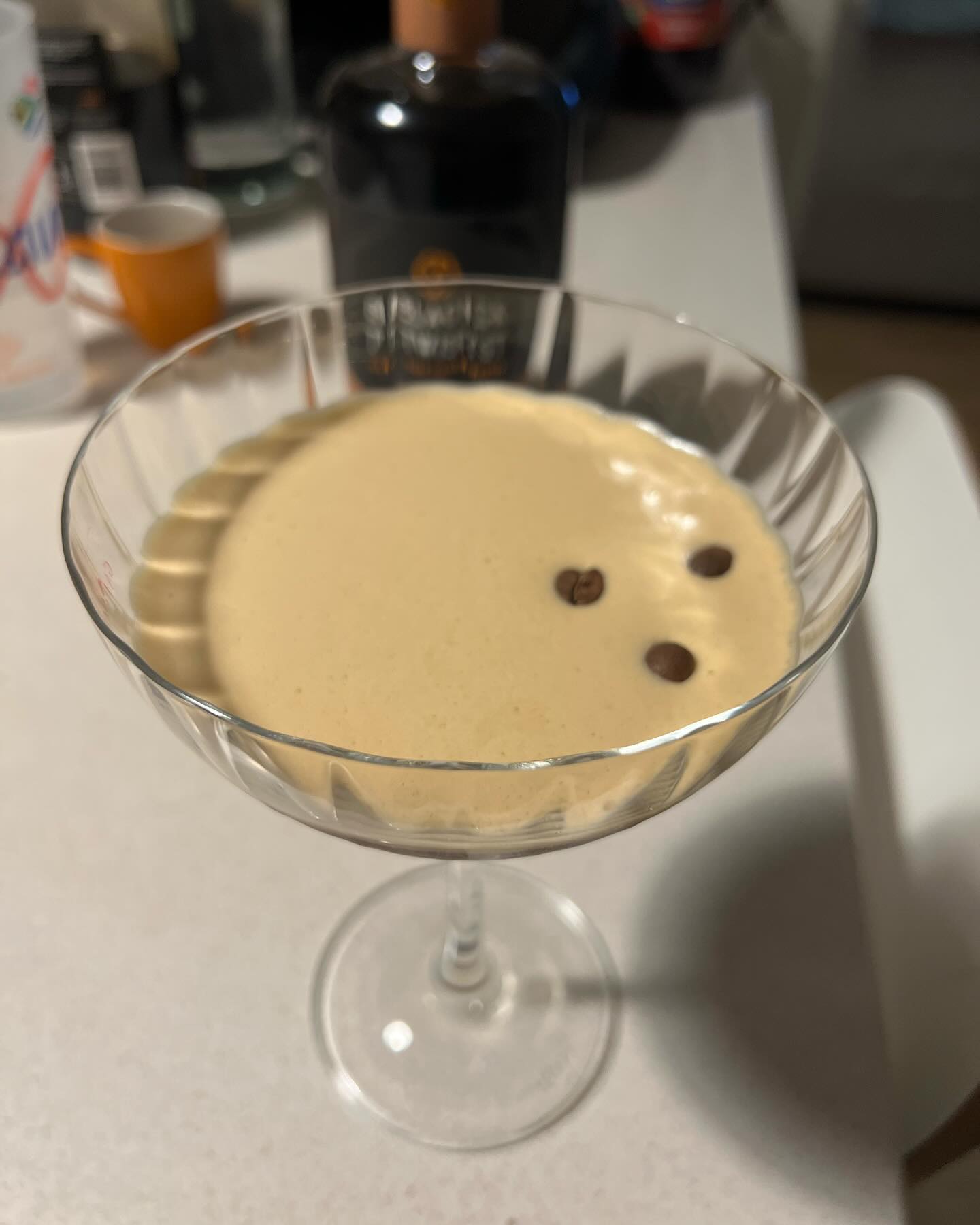 Trying out the @blacktwisthc espresso martini! ️
