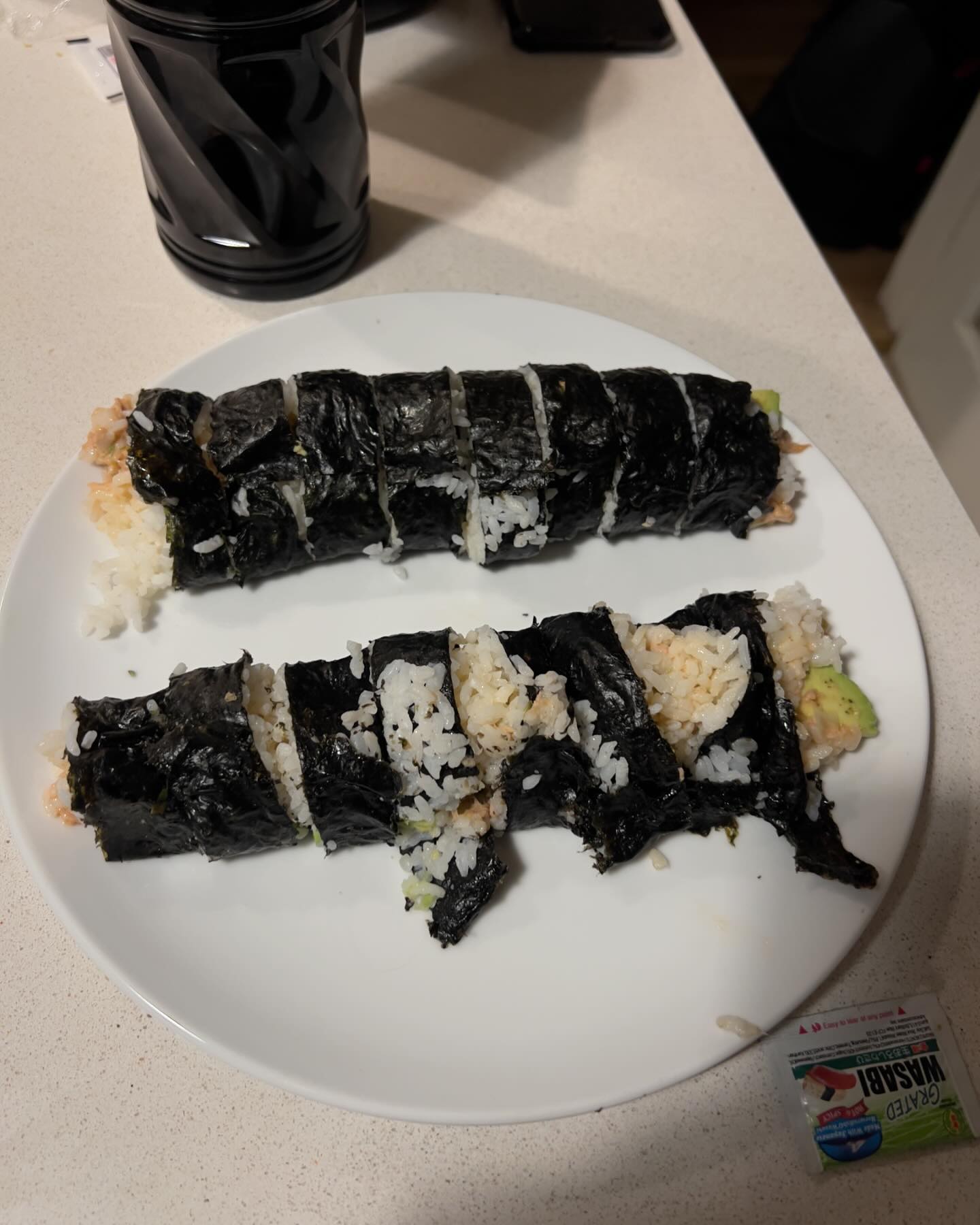 I’m clearly not gonna win any awards for my sushi making skills… wifey on the other hand might. Guess I’ll just need to find a sushi master in Japan to teach me.. (yes, any excuse to go back to Japan)